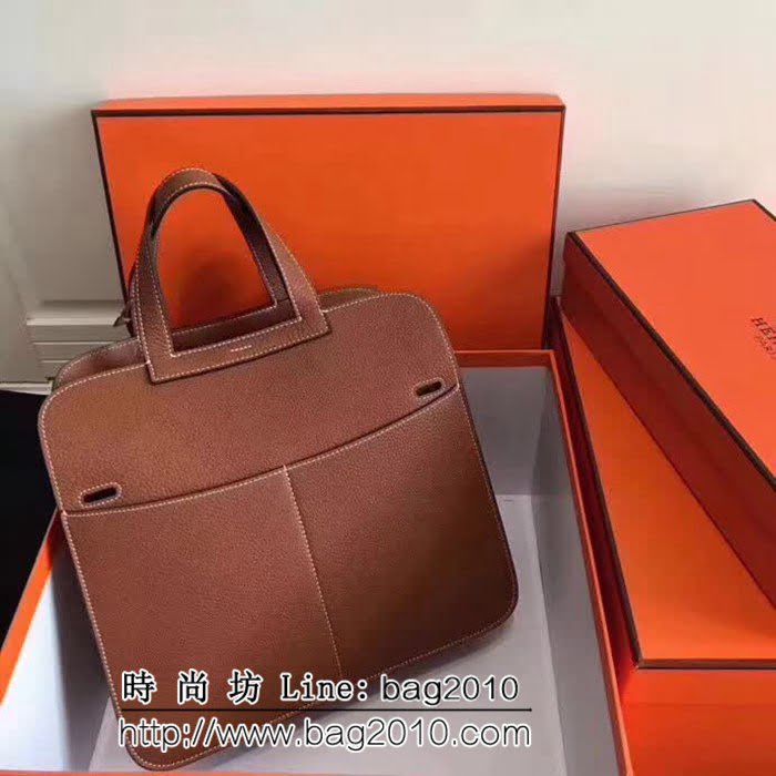 愛馬仕HermesHalzan牛皮 手提肩背包 0AM1335